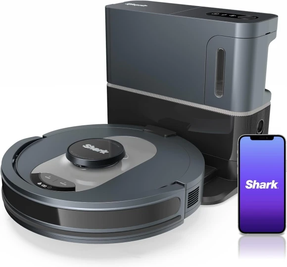 AI Ultra Robot Vacuum with Self-Empty Base — Robot Vacuum, Shark