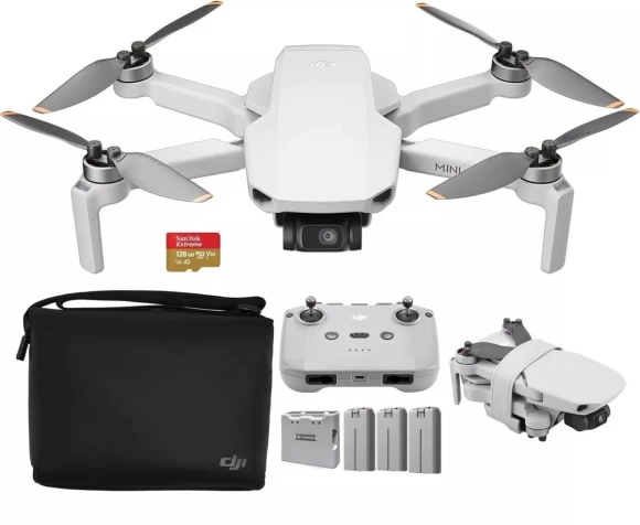 Mini 4K Fly More Combo Drone — Drone, DJI