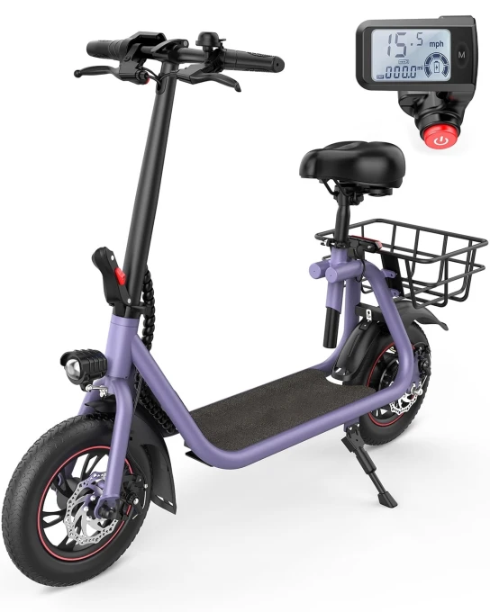 Electric Scooter with Seat — Electric Scooter, URBANMAX