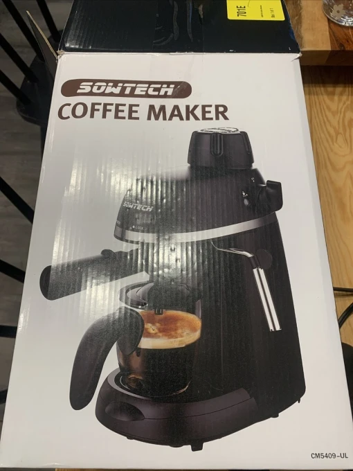 Espresso Cappuccino Machine with Milk Frother — Coffee Maker, SOWTECH