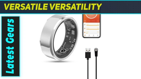 Smart Ring Vital Health Tracker with Charging Case — Smart Ring, VNEXFU
