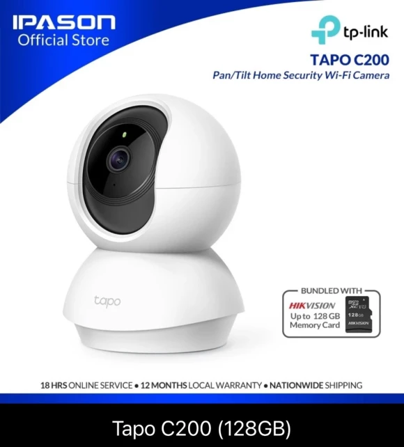 Pan/Tilt Security Camera — Security Camera, TP-Link