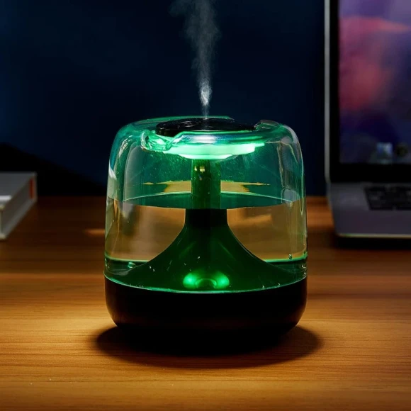 Quiet Bedroom Air Moisturizer Cool Humidifier with 7 Color Lighting — Humidifier, Lupsty
