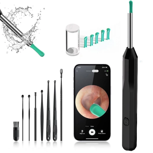 Smart Visual Earwax Cleaning Tool — Electric Ear Cleaner, OKUBOX