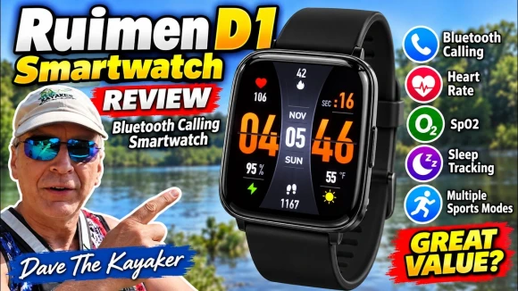 Smart Watch with Large HD Screen and Fitness Tracking — Fitness Tracker, RUIMEN