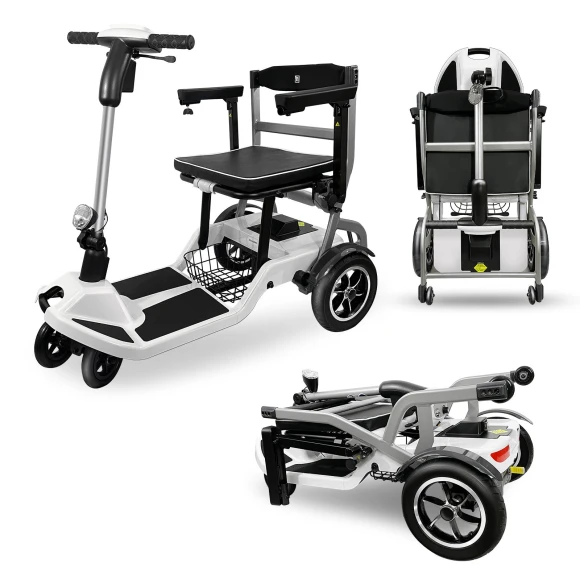 Ultra Lightweight Electric Folding Mobility Scooter — Electric Scooter, ZiiLIF