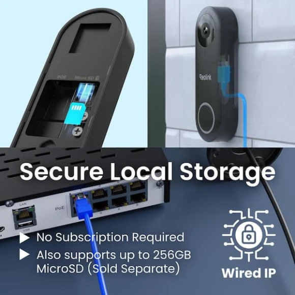 Video Doorbell PoE Camera — Video Doorbell, Reolink Digital