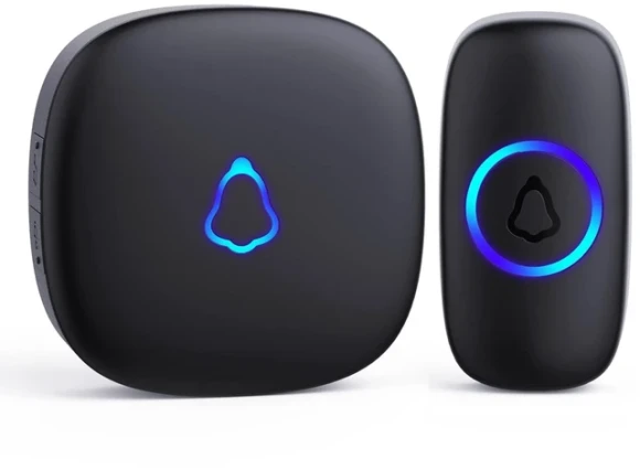 Wireless Doorbell with Receivers and Push Buttons, SECRUI