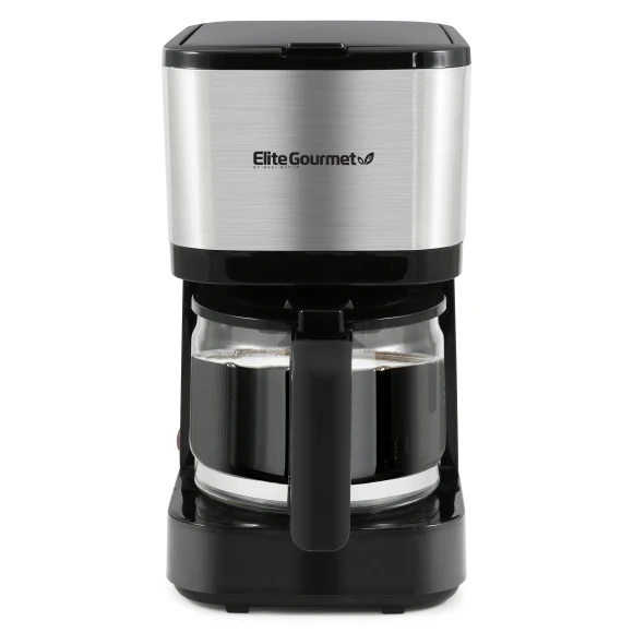 Automatic 5-Cup Brew & Drip Coffee Maker — Coffee Maker, Elite Gourmet