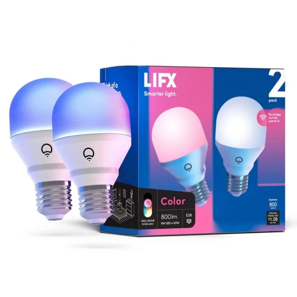 Color Smart LED Light Bulb — Smart Light Bulb, LIFX