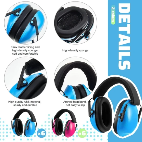 Kids Ear Protection Noise Cancelling Ear Muffs, Amylove