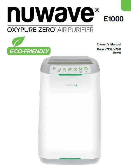 OxyPure ZERO Smart Air Purifier — Air Purifier, Nuwave