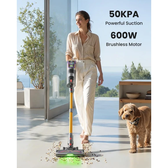 Self-Standing Cordless Vacuum Cleaner