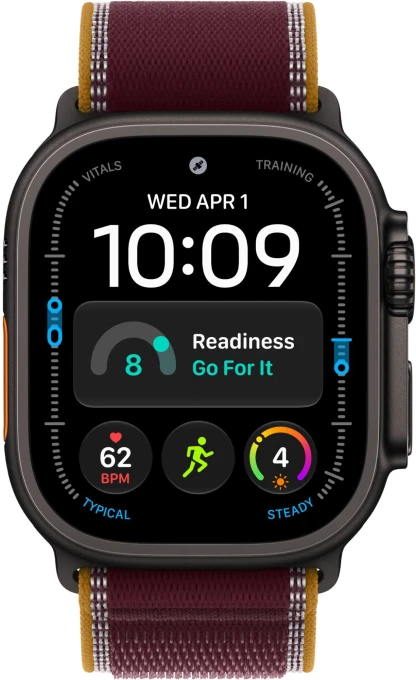 Smartwatch GPS + Cellular, 49 mm, Black Titanium, Trail Loop M/L — Smart Watch, Apple
