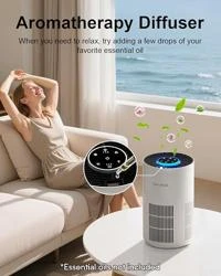 Air Purifier with Sleep Mode & Aroma Function — Air Purifier, FancyBark