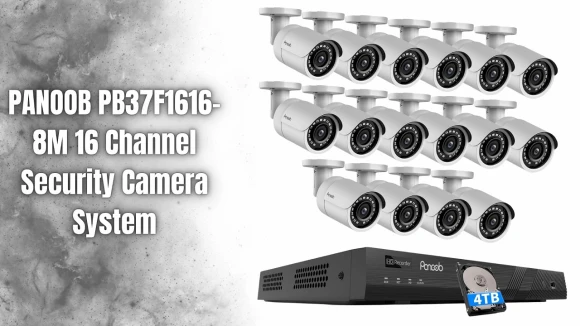 16 Channel Security Camera System — Security Camera, PANOOB