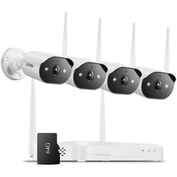 2K Wi-Fi 6 Security Camera System — Security Camera, ZOSI