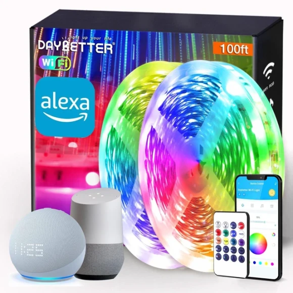Smart WiFi LED Lights — LED Strip Lights, DAYBETTER