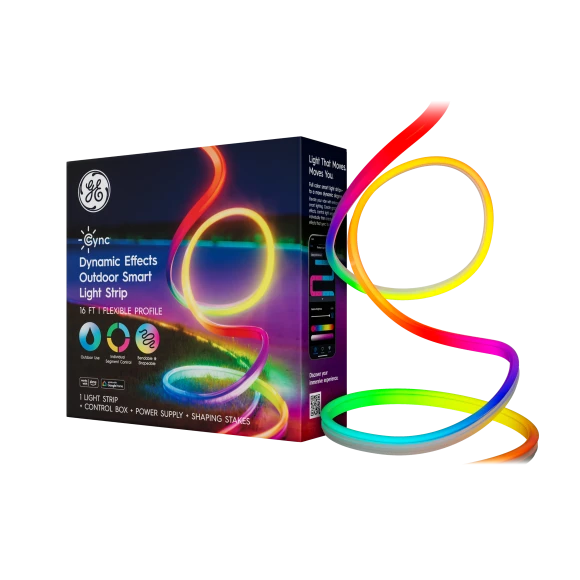 Dynamic Effects Smart LED Light Strip with Music Sync — LED Strip Lights, Cync