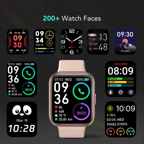 Smart Watch with Alexa Built-in & Bluetooth Call — Smart Watch, SKG