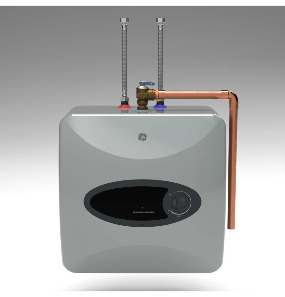 Versatile Mini Tank Electric Water Heater, GE