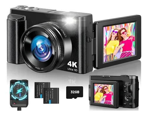 4K Digital Camera for Photography, CAMKORY