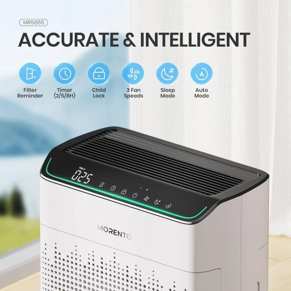Air Purifier for Large Room — Air Purifier, MORENTO