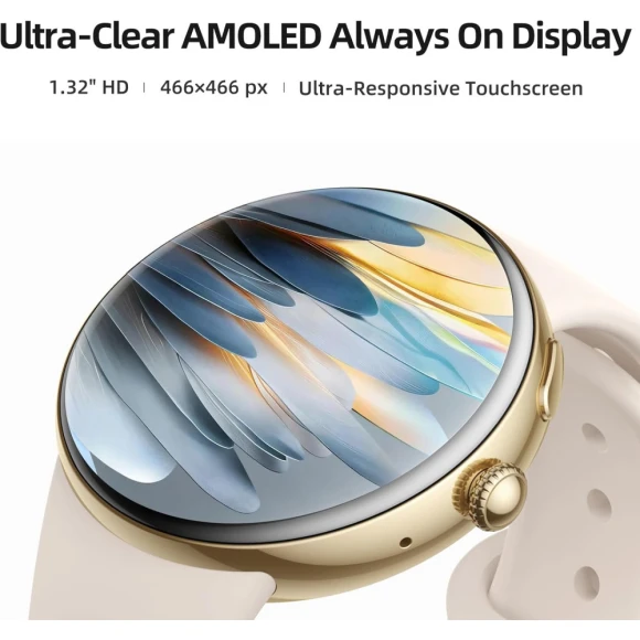 AMOLED Smart Watch with Always-On Display — Smart Watch, Parsonver