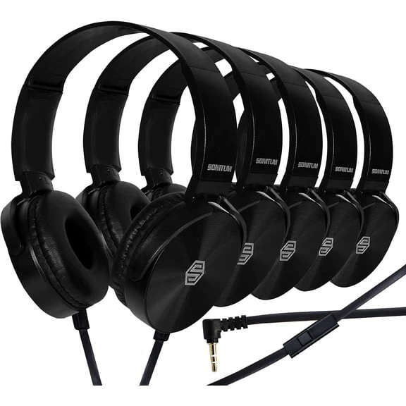 Classroom Headphones-Bulk 10-Pack