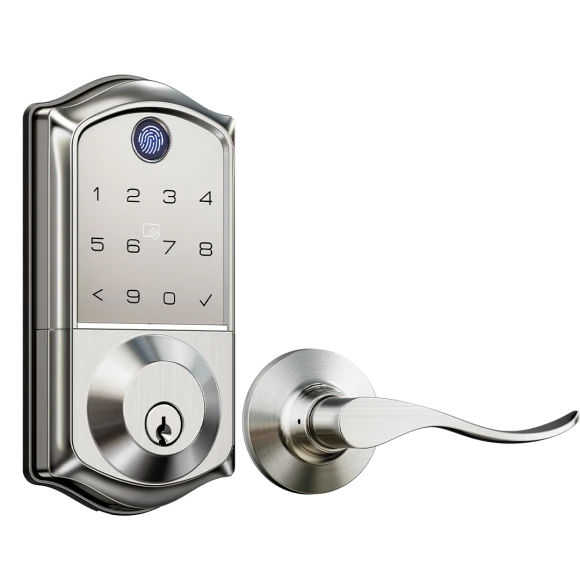 Fingerprint Smart Lock with Lever Handles — Smart Lock, Veise