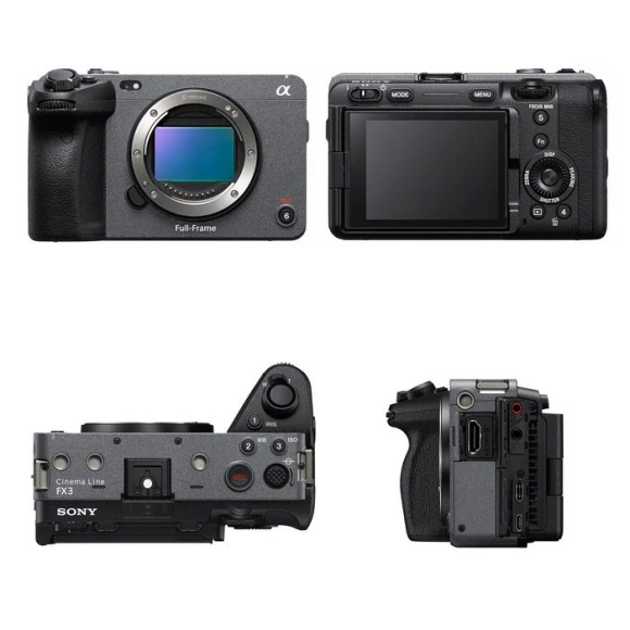 Full-Frame Cinema Line Camera Bundle, Sony