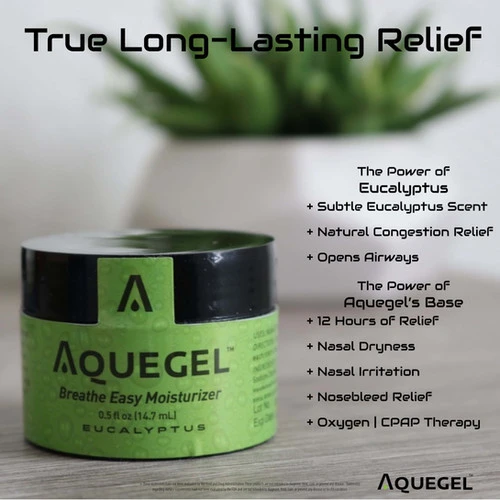 Nasal Moisturizer with Eucalyptus, Aquegel Cosmetics, LLC