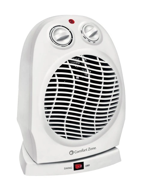 Oscillating Space Heater, Comfort Zone
