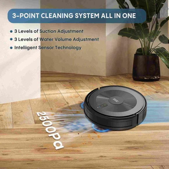 Robot Vacuum and Mop Combo — Robot Vacuum, AZQQ