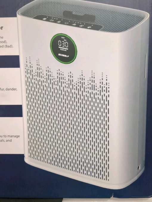 Smart Air Purifier for Large Rooms — Air Purifier, ECOSELF