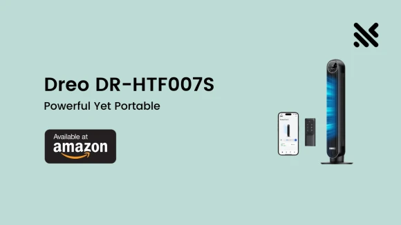 Smart Oscillating Quiet Floor Fan — Smart Fan, Dreo