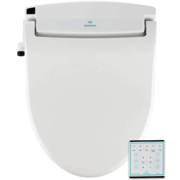 Smart Toilet Seat with Heated Water and Warm Air Dryer, BidetMate