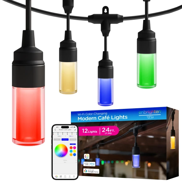Vibe Modern Cafe Lights, Enbrighten