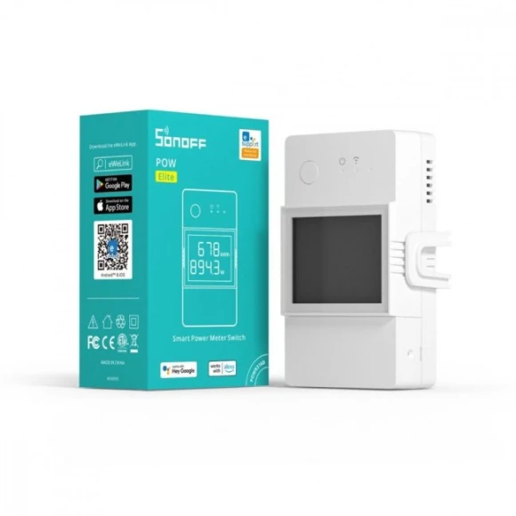 WiFi Smart Light Switch with Energy Monitoring — Smart Switch, Sonoff