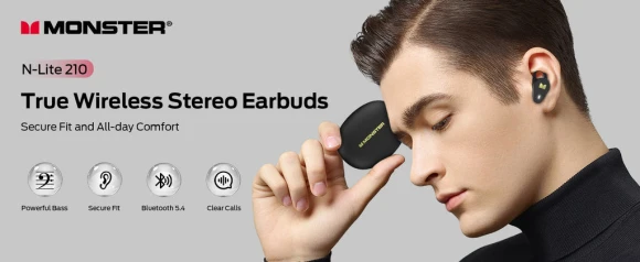 Wireless Earbuds — Wireless Earbuds, MONSTER