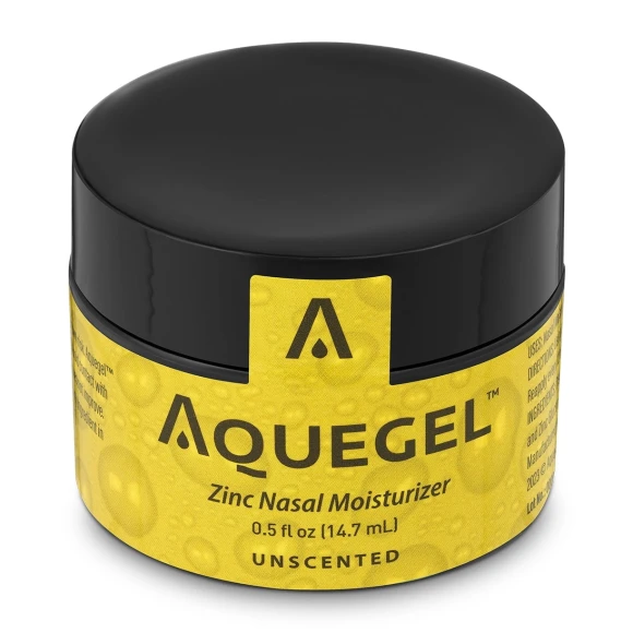 12-Hour Nasal Moisturizer with Zinc, Aquegel