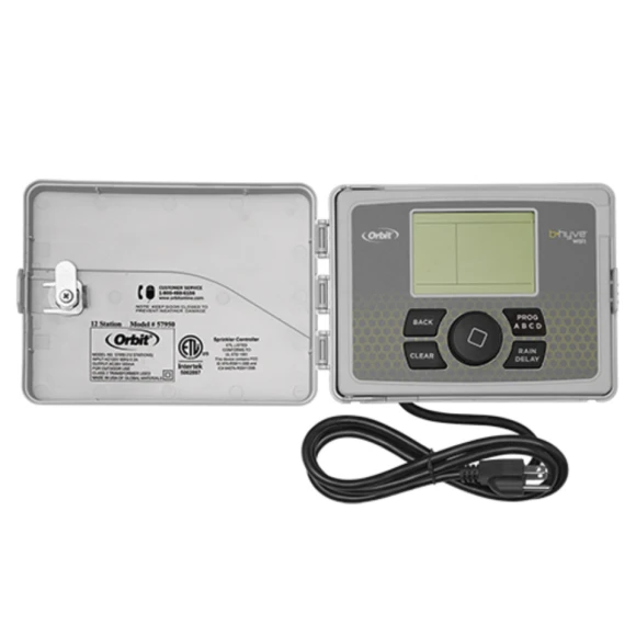 12-Zone Smart Indoor/Outdoor Sprinkler Controller — Irrigation System, Orbit