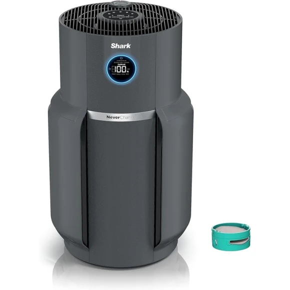 Air Purifier with NeverChange HEPA Air Filter, Shark