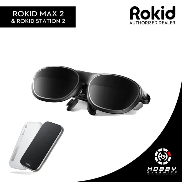 AR Glasses and Spatial Computer with 360-inch Micro-OLED 3-Screen Display — Smart Glasses, Rokid