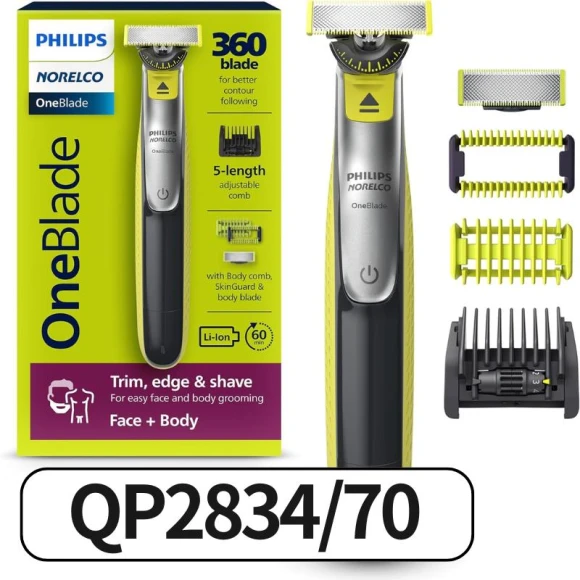 Electric Beard Trimmer, Shaver and Groomer, Philips Norelco