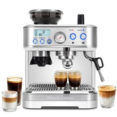 Espresso Machine with Grinder, URintells Cuising