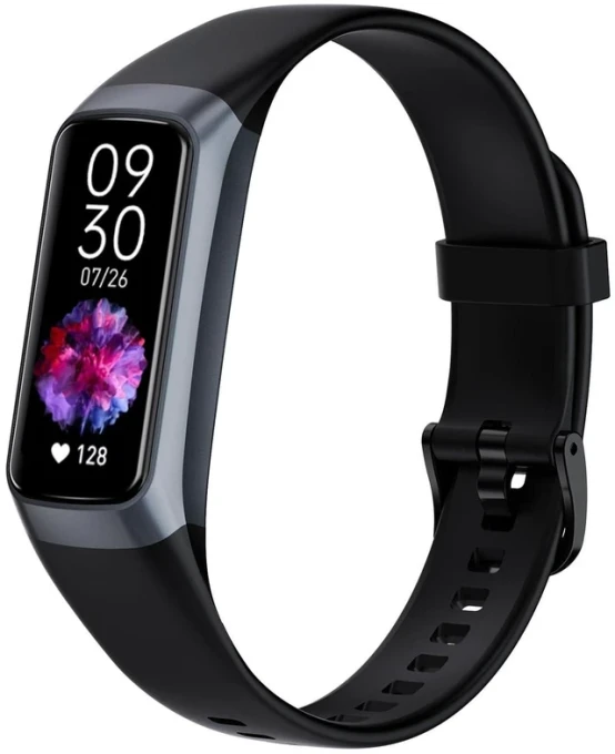 Fitness Tracker with 24/7 Heart Rate Blood Oxygen Sleep Monitor, Activity Tracker with 1.1" AMOLED Touch Color Screen,... — Fitness Tracker, ZKSSGY