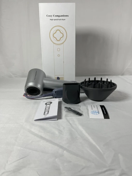 Hair Dryer with Diffuser and Nozzle, Cosy Companions