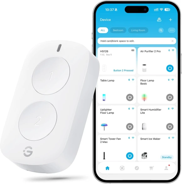 Smart Mini Double Button Switch — Smart Switch, GoveeLife