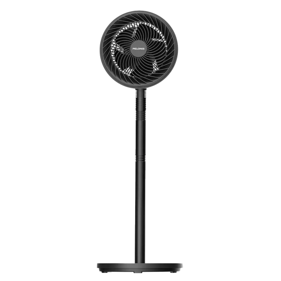 Smart Pedestal Fan with Dual Blades, App Control, and Auto Oscillation — Smart Fan, PELONIS